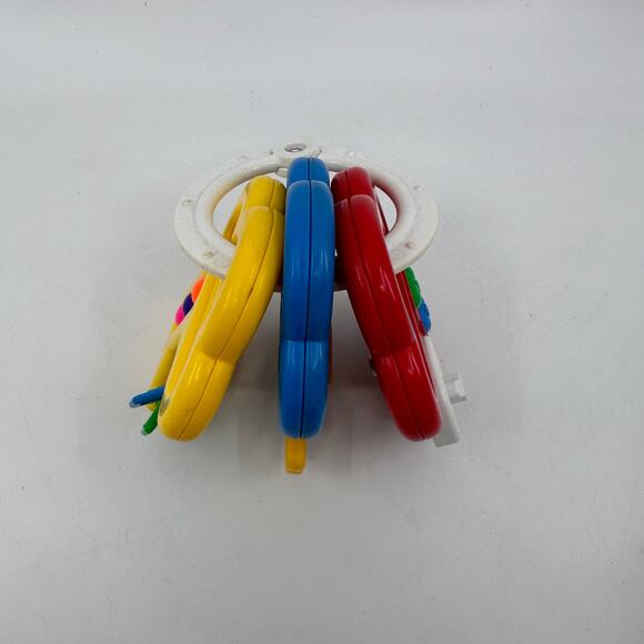 Fisher Price 1994 Baby Activity Keys Ring Fine Motor & Sensory Skills 6 Months+ - Picture 2 of 5